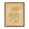 Stupell Industries Hello Sunshine French Phrase Floating Frame Design by Lil' Rue